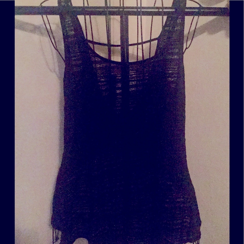 🦎Jenni by Jennifer Moore black tank- Small